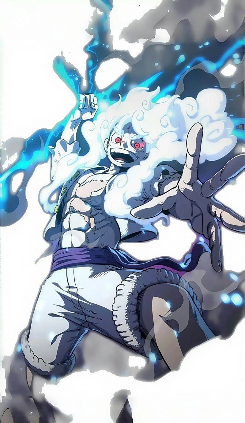 hình ảnh luffy gear 5 36