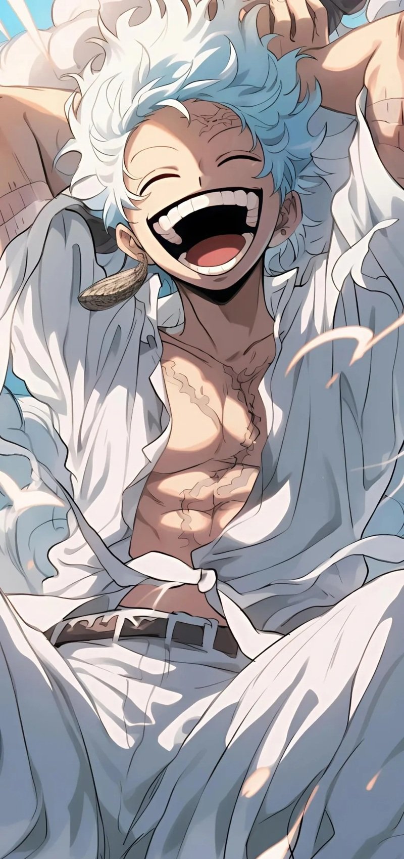 hình ảnh luffy gear 5 4