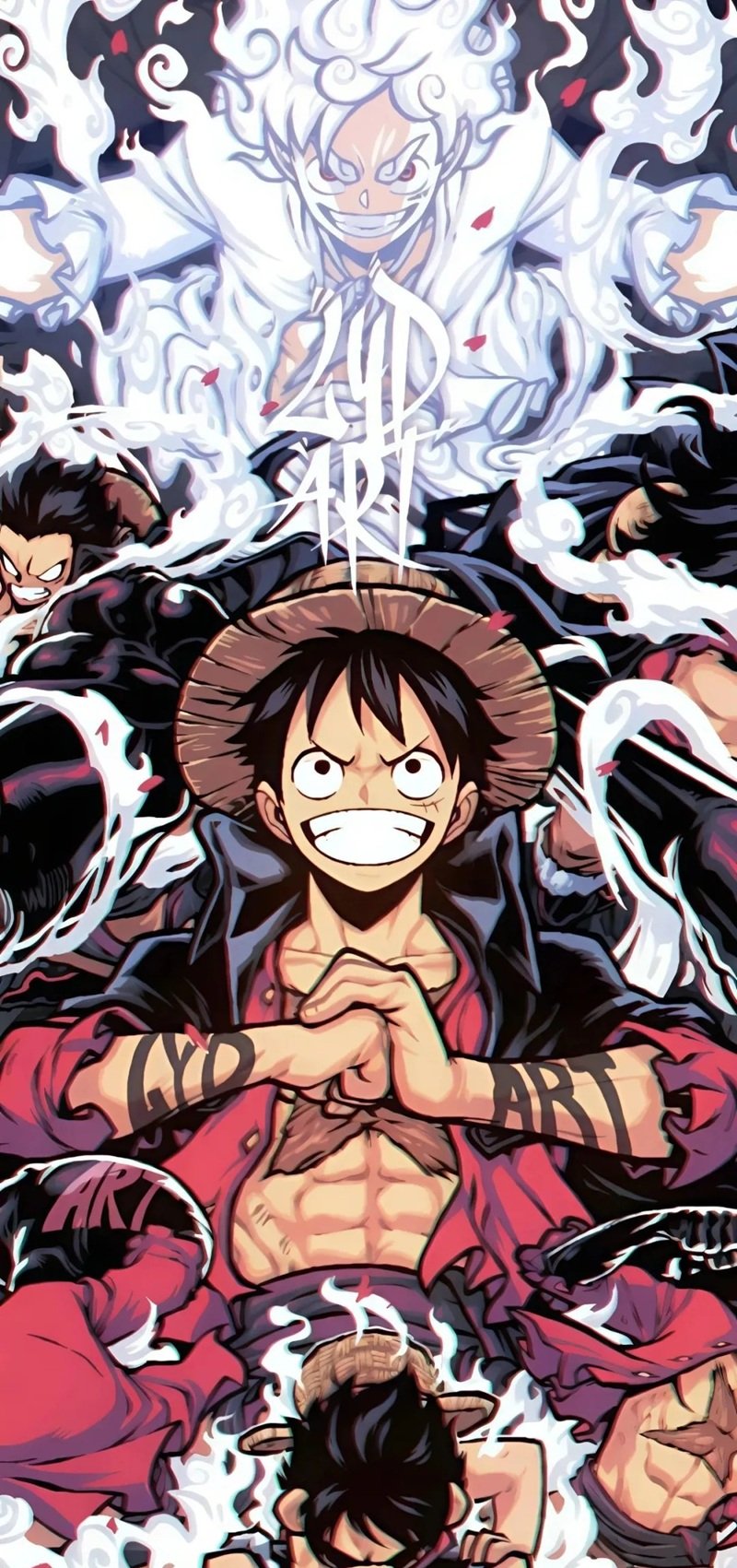 hình ảnh luffy gear 5 7