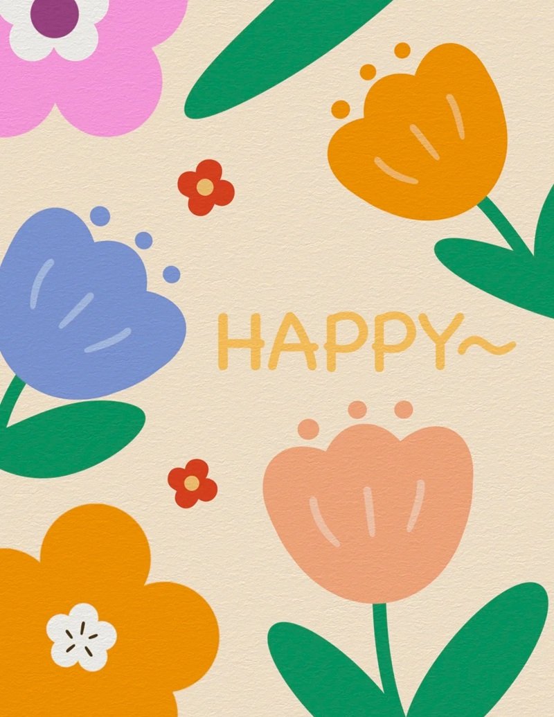 hình nền hoa tulip cute 1