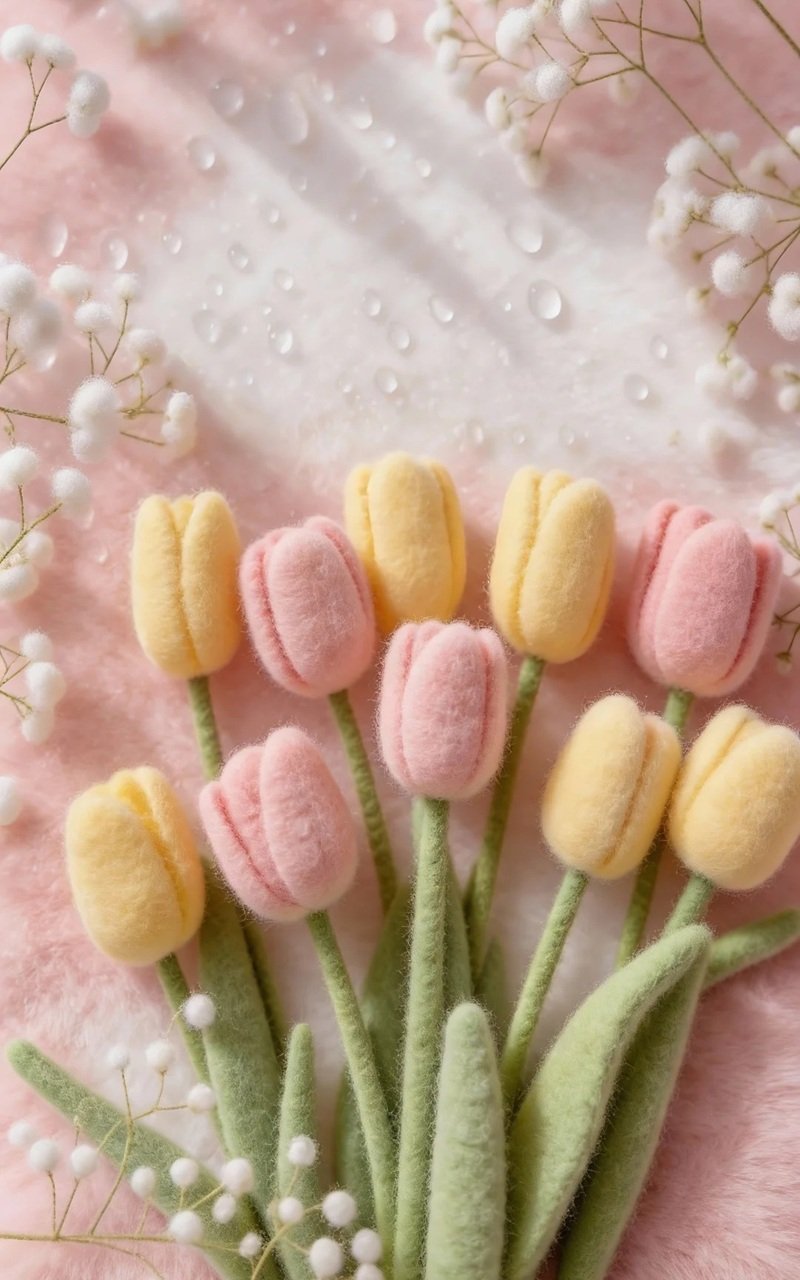 hình nền hoa tulip cute 10