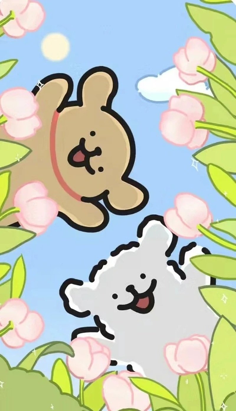 hình nền hoa tulip cute 2