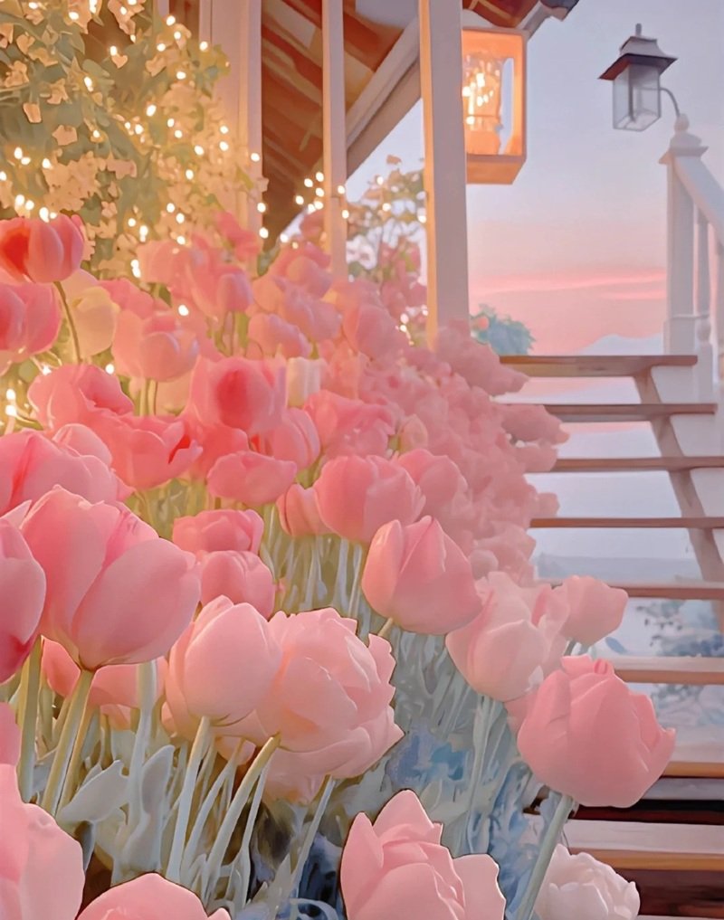 hình nền hoa tulip cute 20