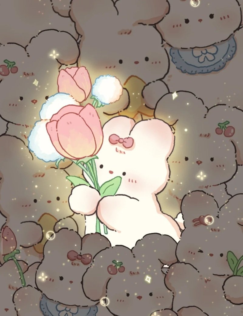 hình nền hoa tulip cute 21