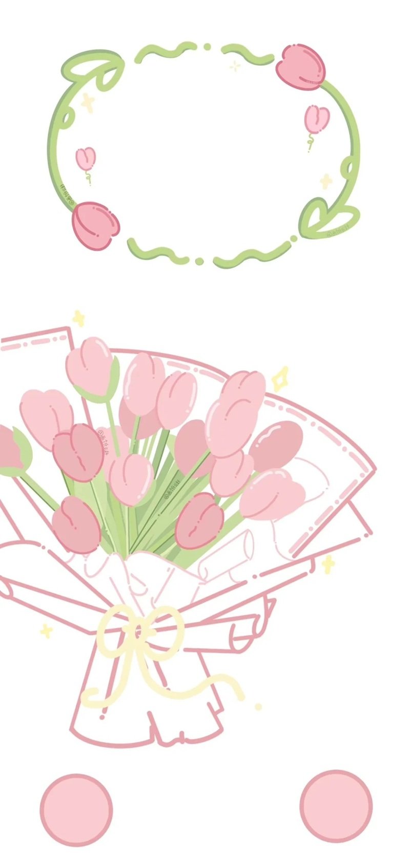 hình nền hoa tulip cute 22