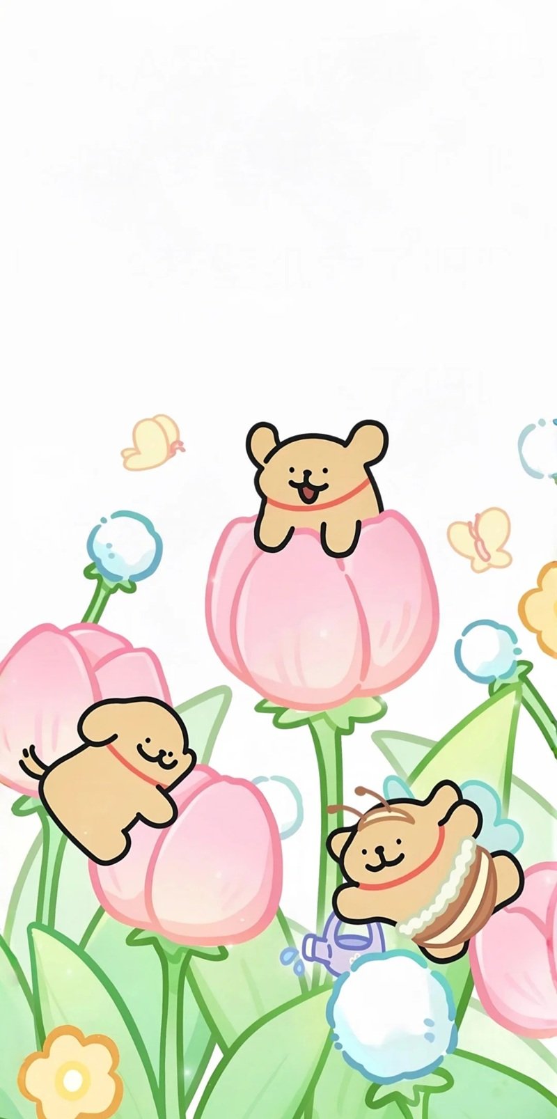 hình nền hoa tulip cute 23