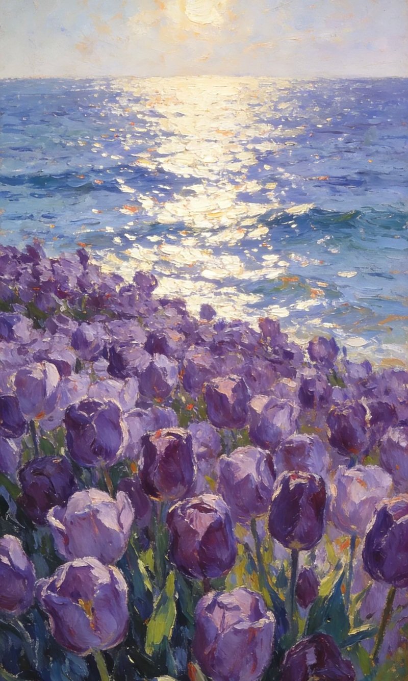 hình nền hoa tulip cute 30