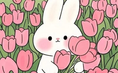 hình nền hoa tulip cute 33