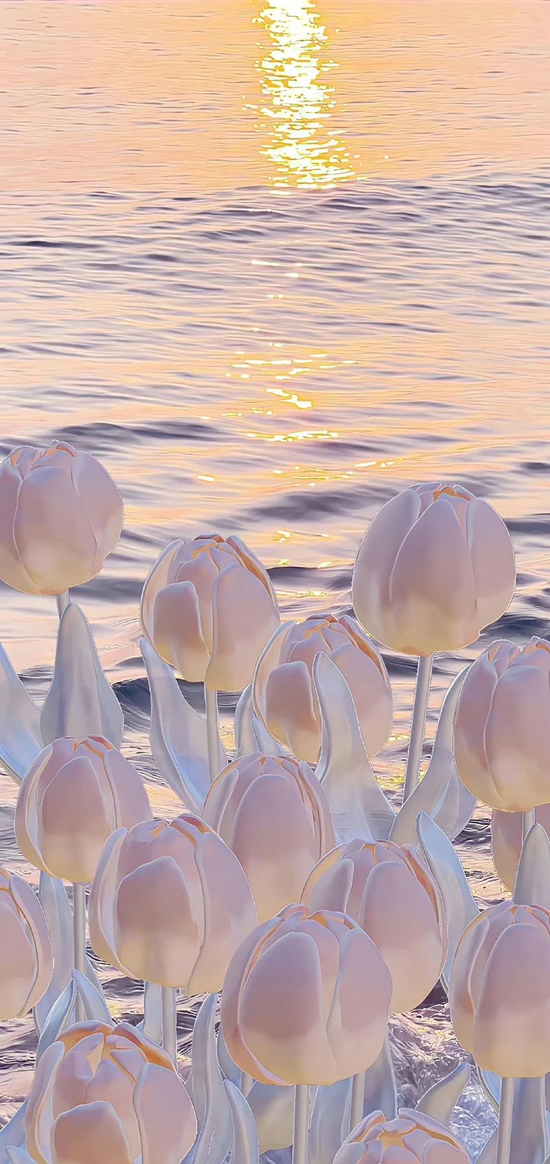 hình nền hoa tulip cute 40