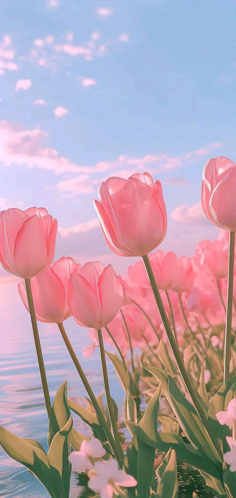 hình nền hoa tulip cute 5