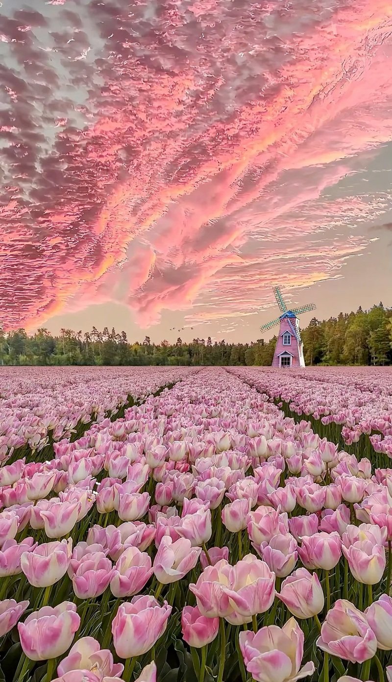 hình nền hoa tulip cute 6