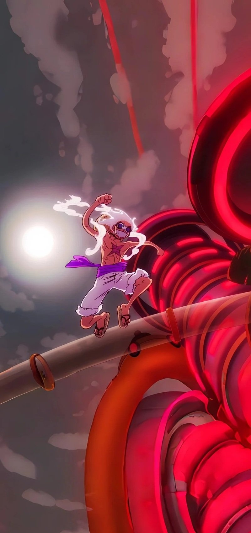 hình nền luffy gear 5 11