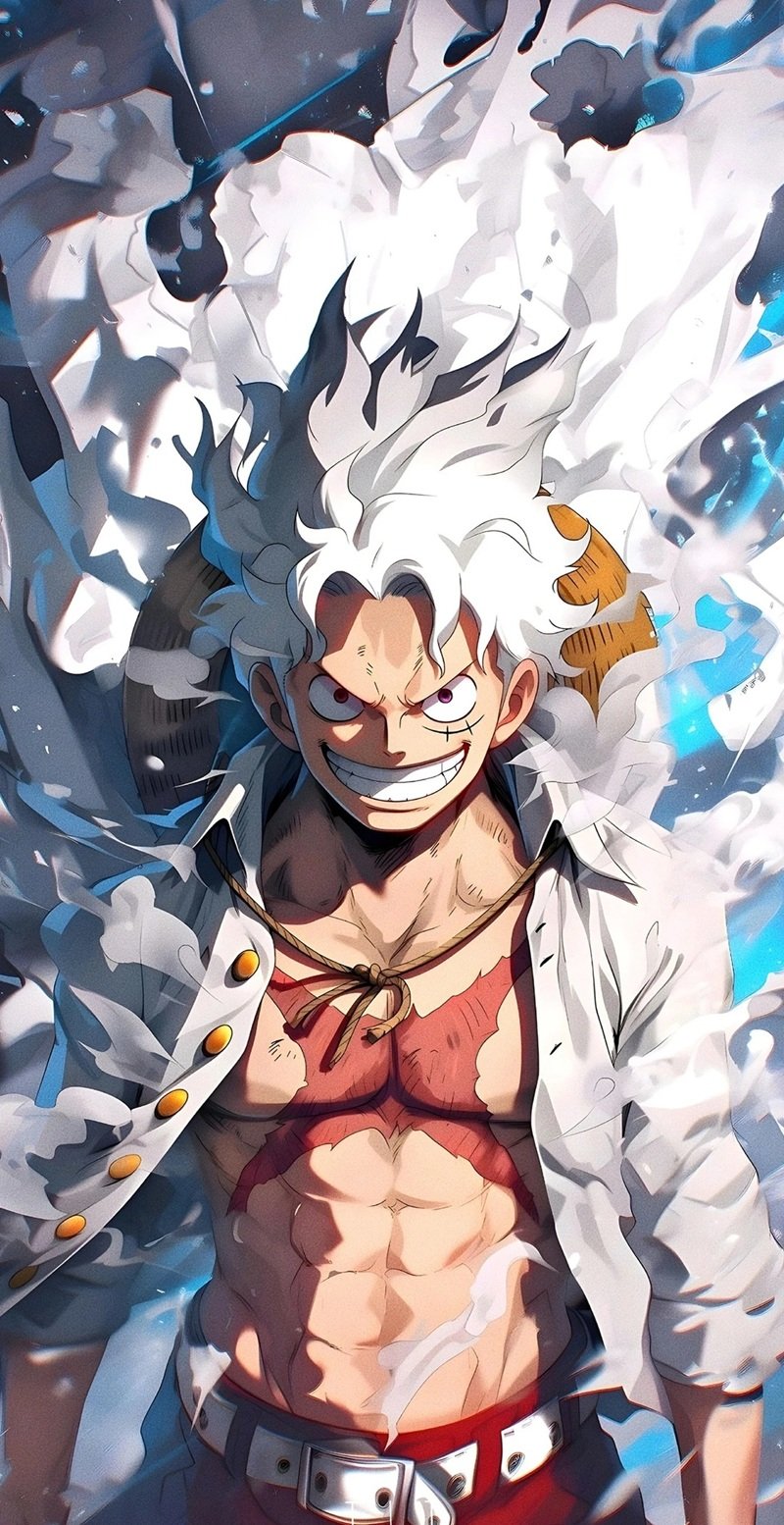 hình nền luffy gear 5 16