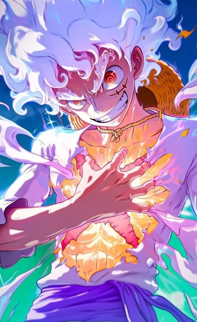 hình nền luffy gear 5 23