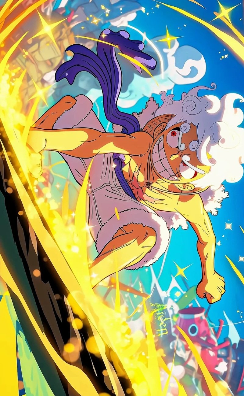 hình nền luffy gear 5 26