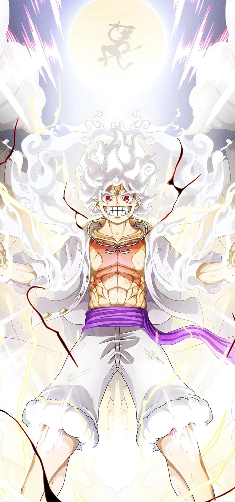 hình nền luffy gear 5 3