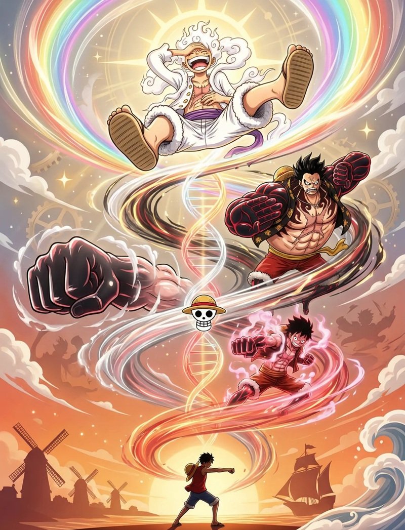hình nền luffy gear 5 35