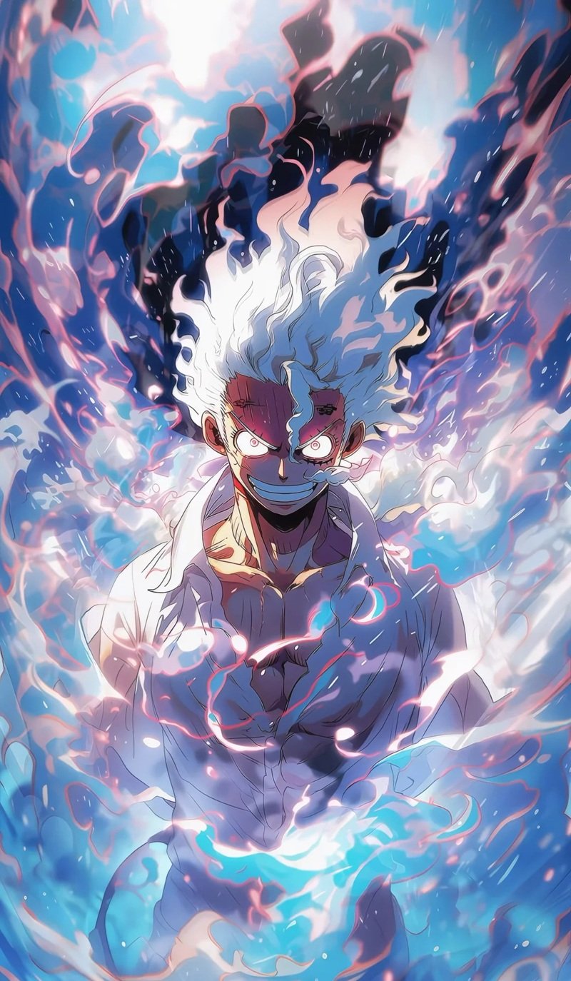 hình nền luffy gear 5 36