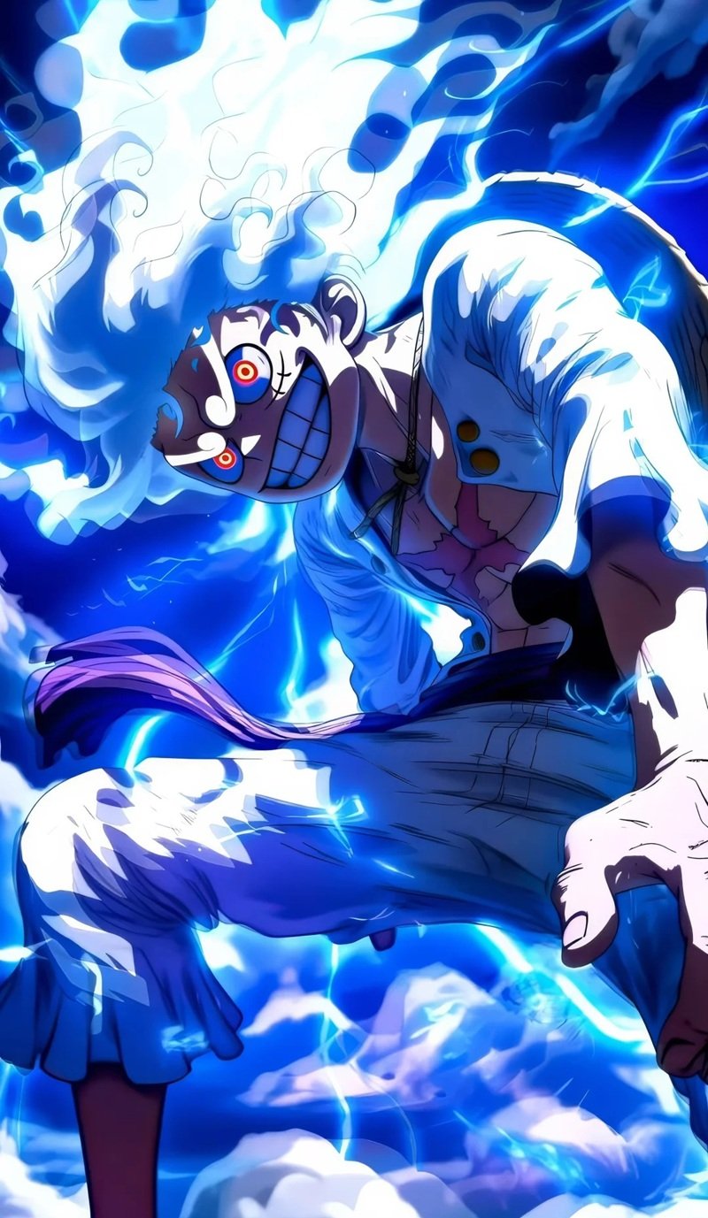 hình nền luffy gear 5 38