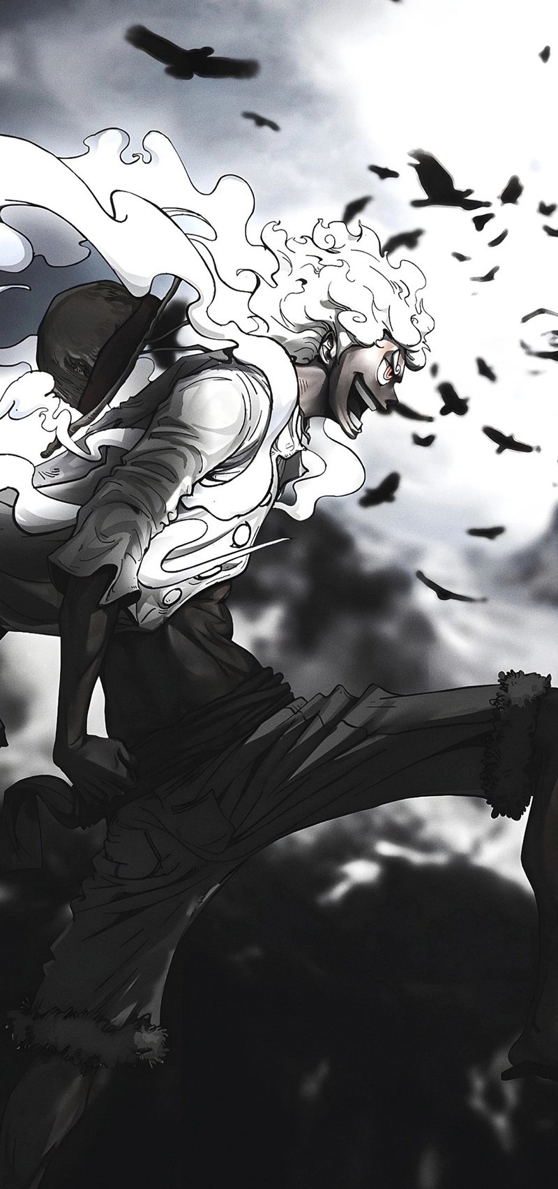 hình nền luffy gear 5 4