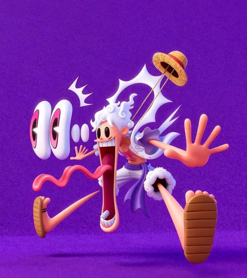 hình nền luffy gear 5 41