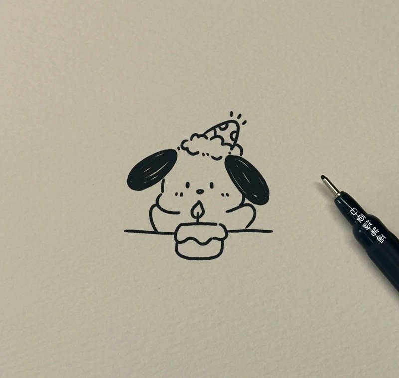 hình vẽ nhỏ cute đơn giản 27
