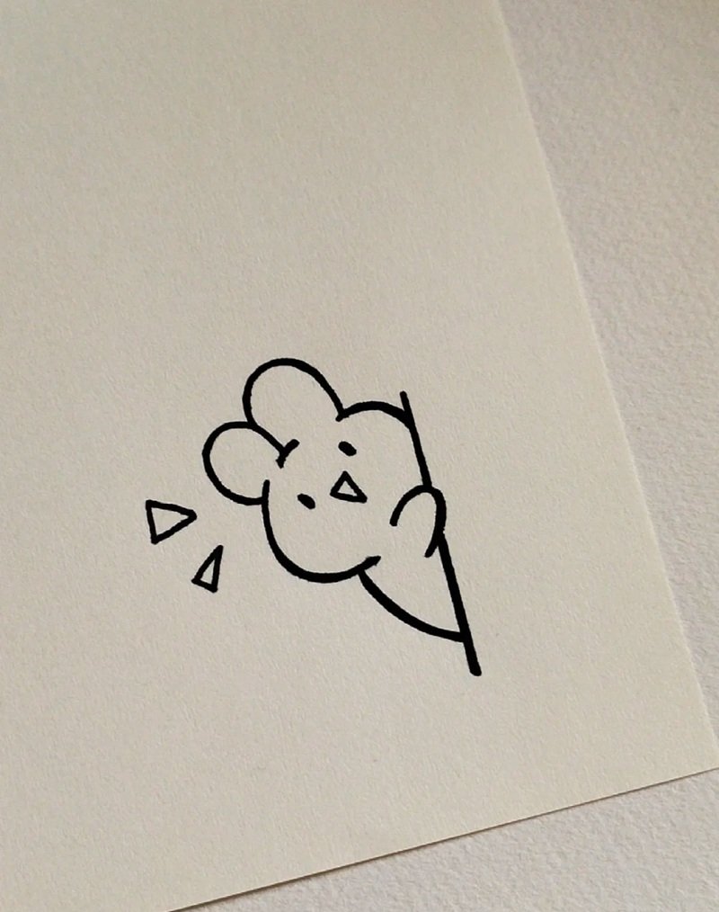 hình vẽ nhỏ cute đơn giản 5