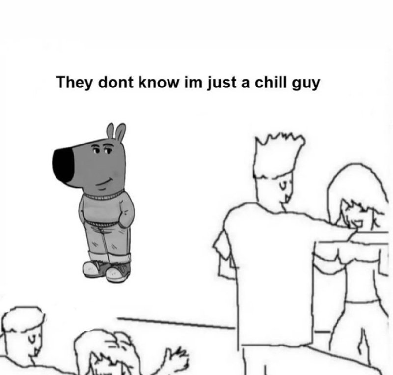 meme chill guy 37