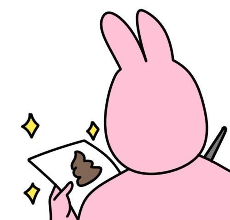 meme thỏ hồng 2