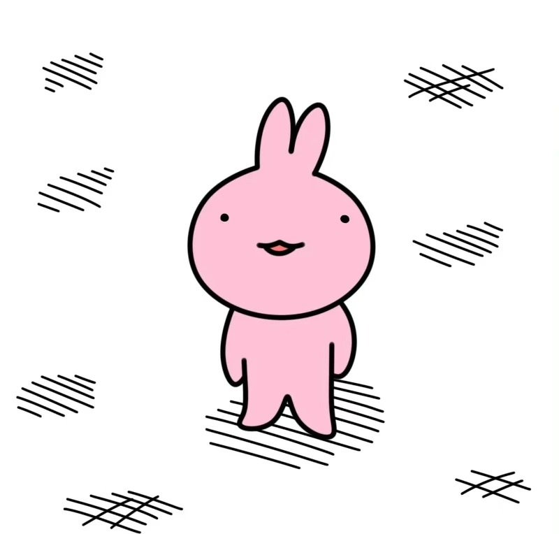 meme thỏ hồng 34