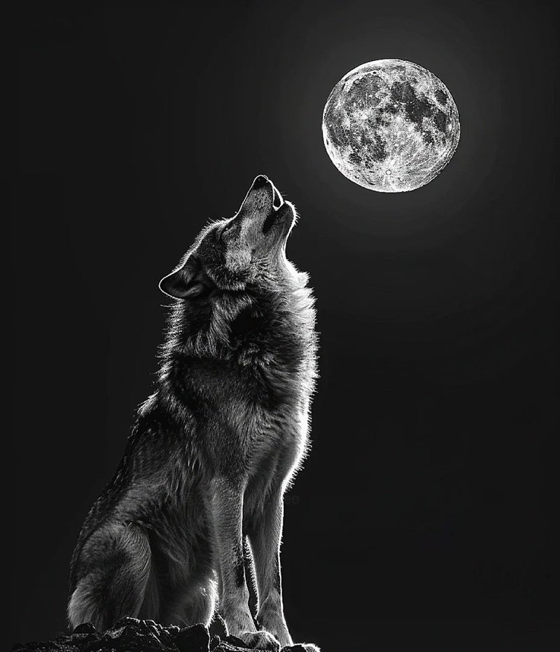 sói cô độc meme 19