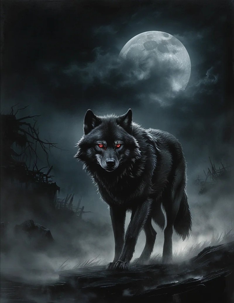 sói cô độc meme 26