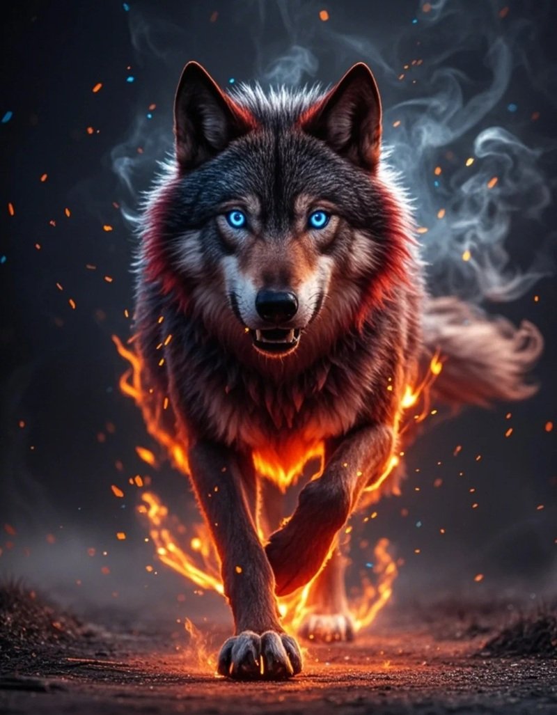 sói cô độc meme 27