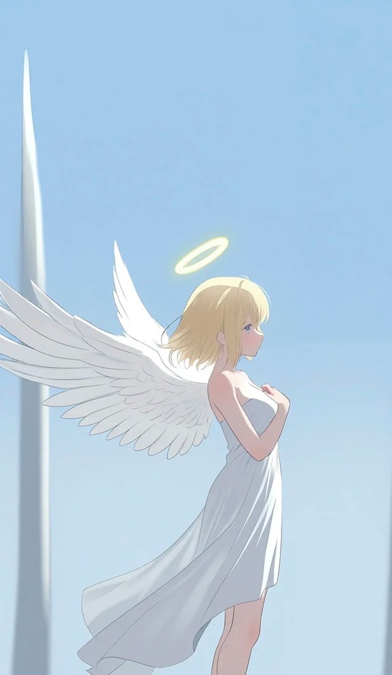 ảnh anime thiên thần​​ 1