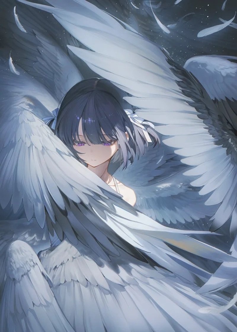 ảnh anime thiên thần​​ 14