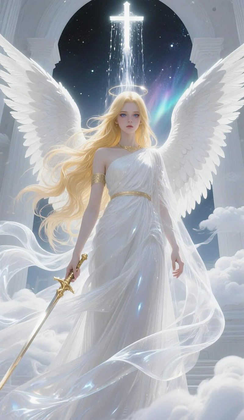ảnh anime thiên thần​​ 15