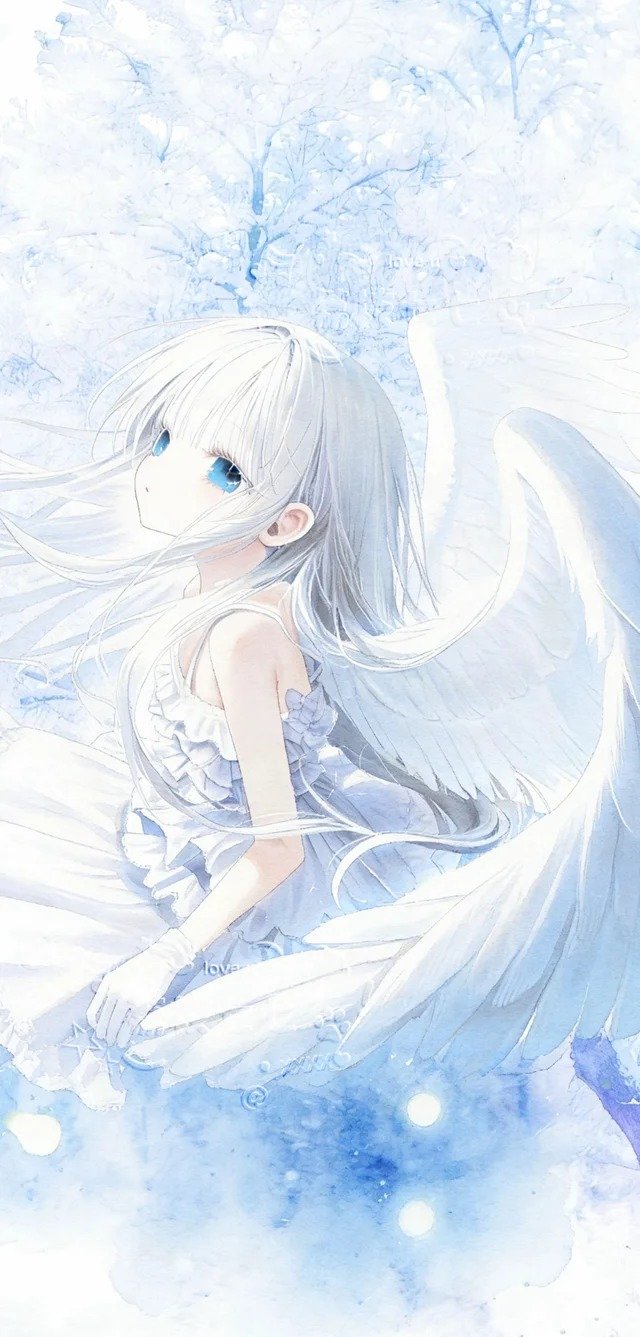 ảnh anime thiên thần​​ 17