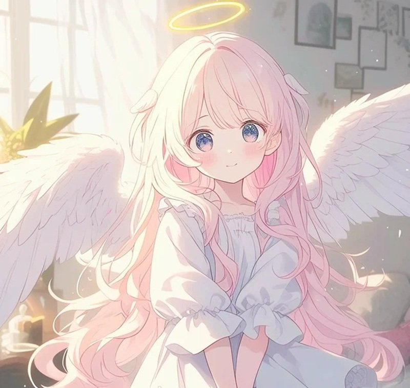 ảnh anime thiên thần​​ 21