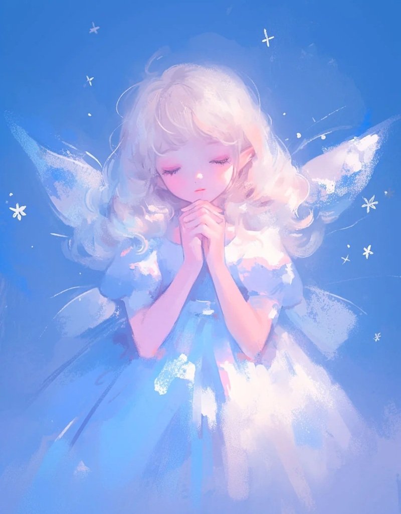 ảnh anime thiên thần​​ 3