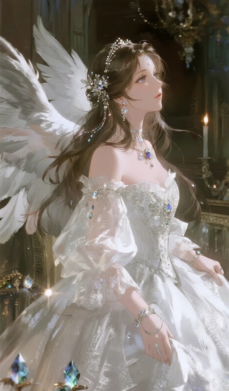 ảnh anime thiên thần​​ 30