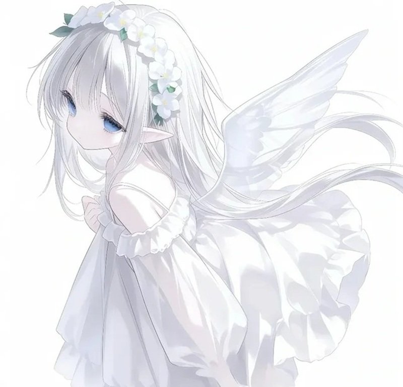 ảnh anime thiên thần​​ 36