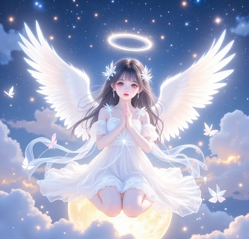 ảnh anime thiên thần​​ 41