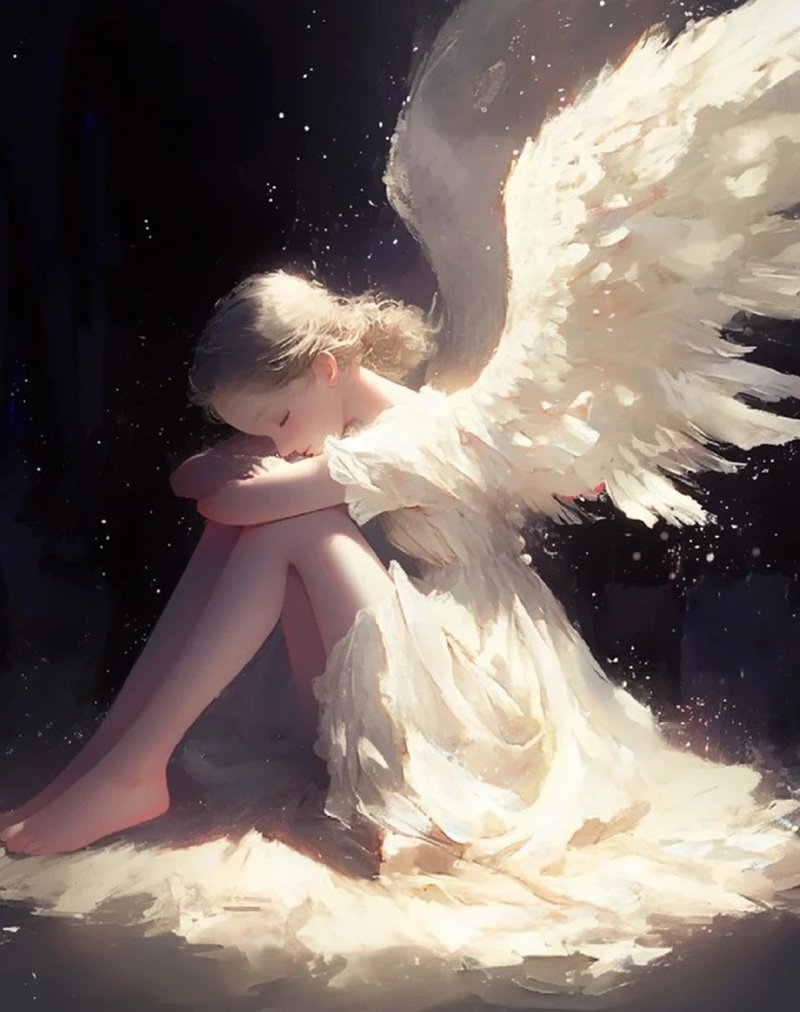 ảnh anime thiên thần​​ 5