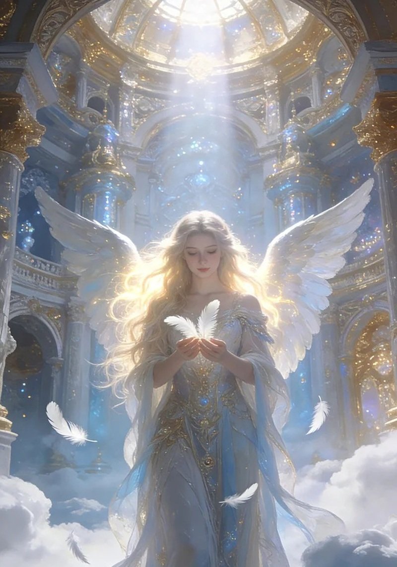 ảnh anime thiên thần​​ 6