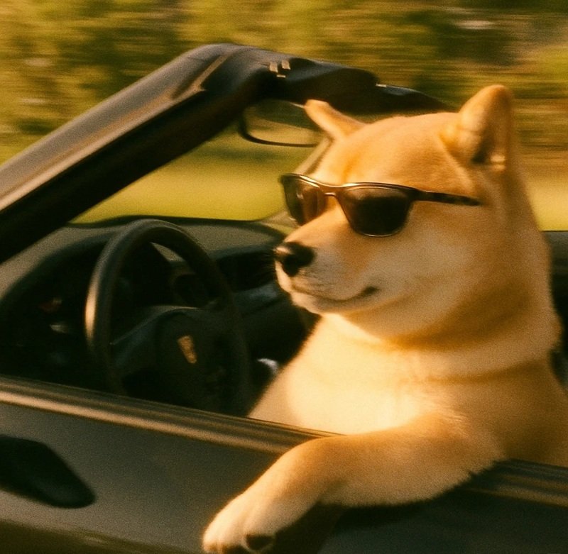 doge meme với chú chó shiba biểu cảm hài hước
