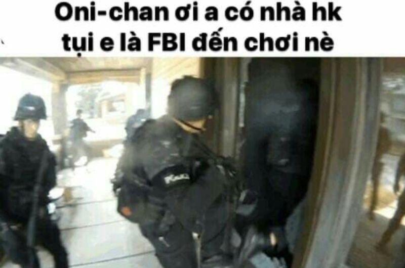 khoảnh khắc phản ứng gắt fbi meme