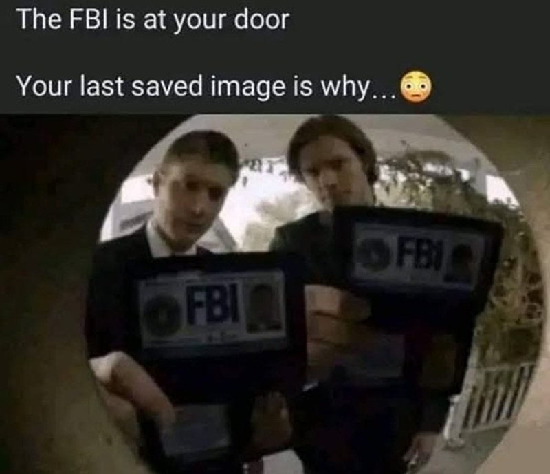 phản ứng sốc cộng đồng fbi meme