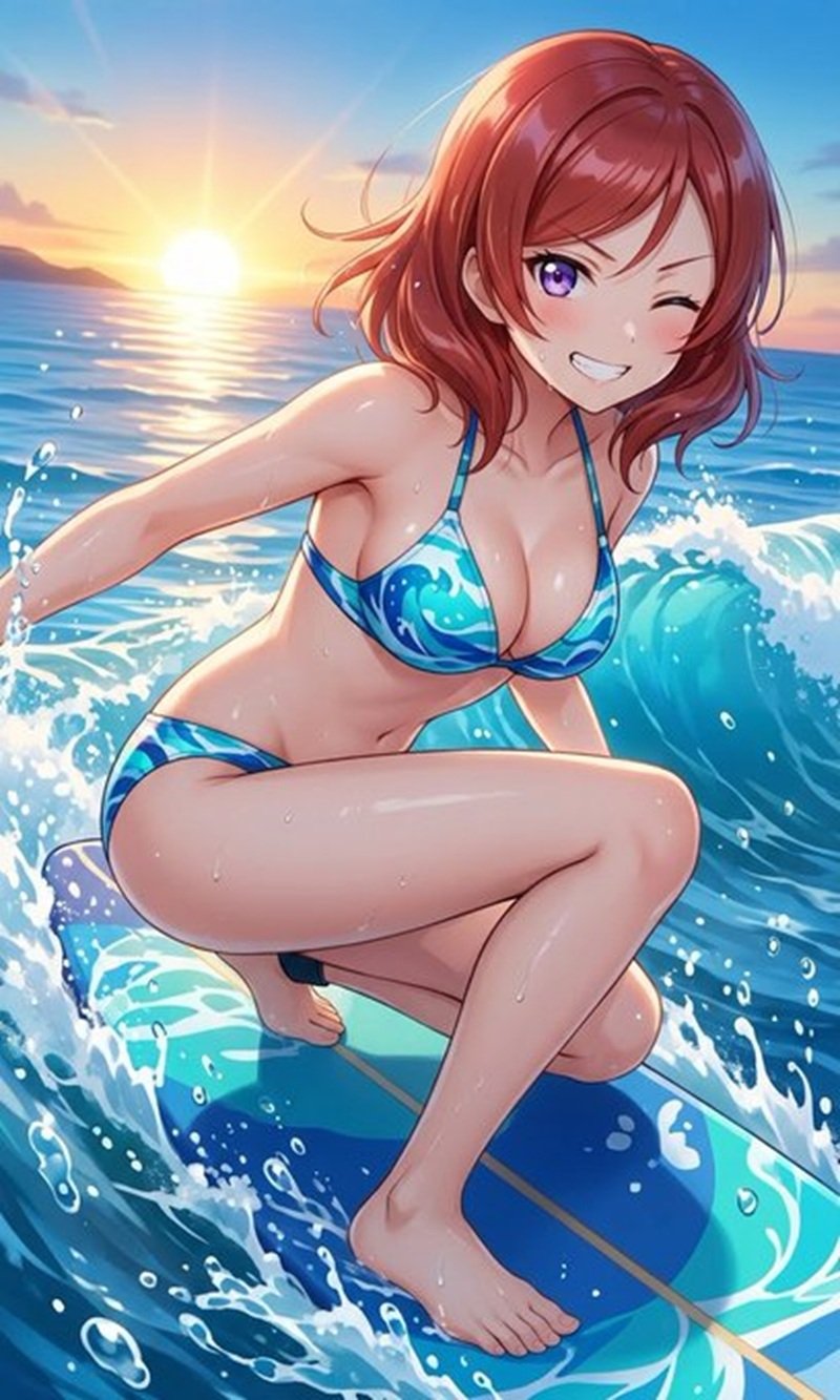 gái anime mặc bikini 14