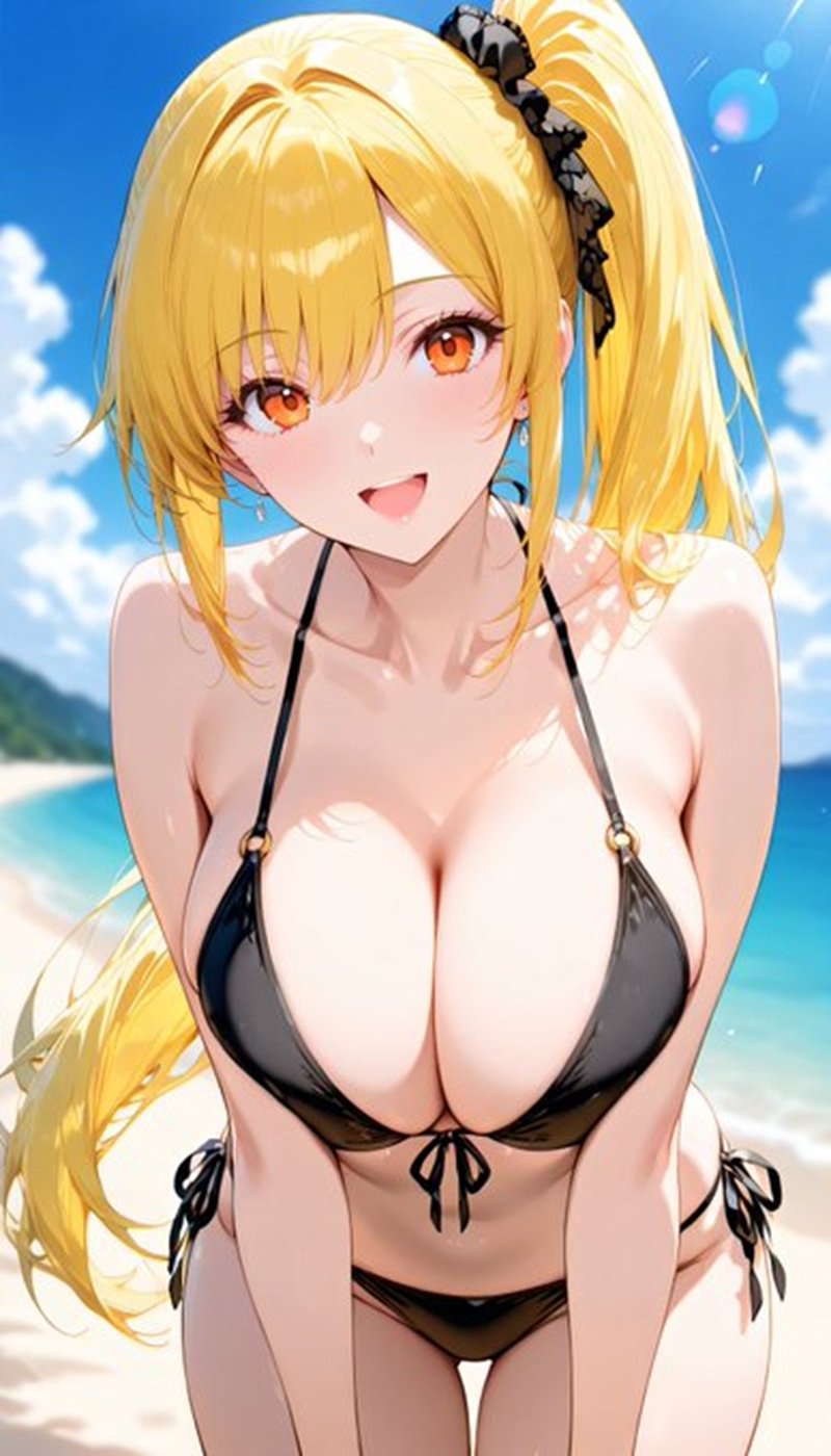 gái anime mặc bikini 24
