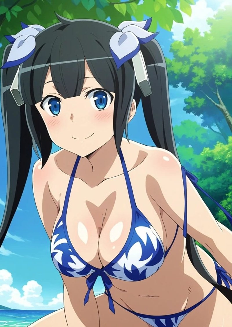 gái anime mặc bikini 27